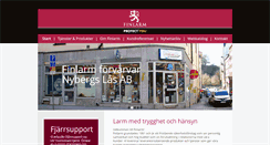 Desktop Screenshot of finlarm.se